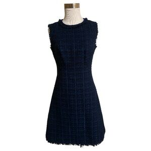 Kate Spade Tweed Sicily Dress Size 2 out west Denim multi